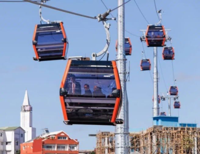 Le téléphérique d'Antananarivo, Madagascar (inauguré le 15 août 2025) © DR