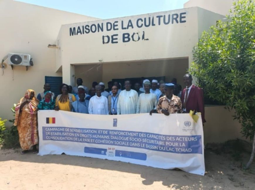 Tchad : à Bol, le PNUD sensibilise les acteurs sur les droits humains
