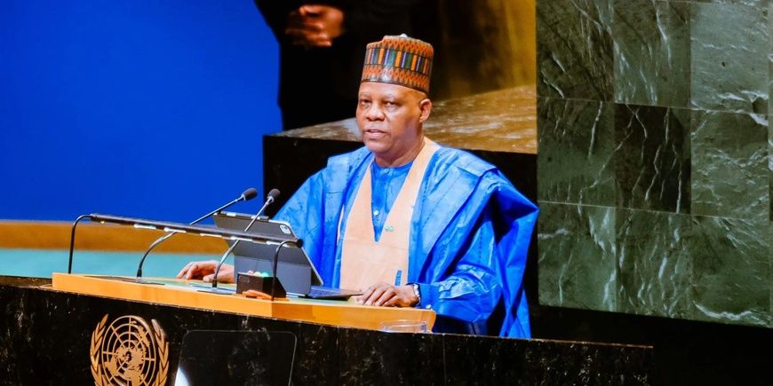 Assemblée générale des Nations Unies : le vice-président du Nigeria s’est exprimé au nom du président Bola Tinubu