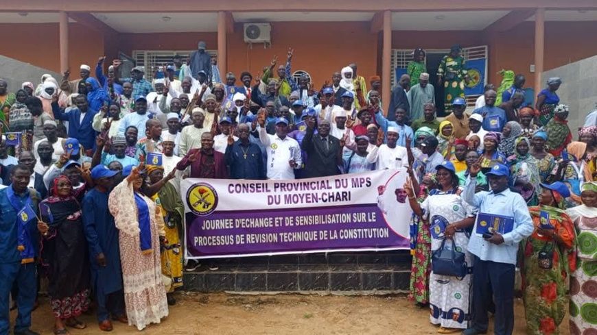 Tchad : Le MPS du Moyen-Chari mobilise les militants autour de la révision constitutionnelle