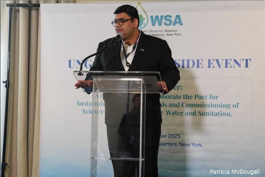 « Mieux ensemble » : la Mission panafricaine pour l'eau lance un pacte scientifique ambitieux lors de la 80e session de l'Ass