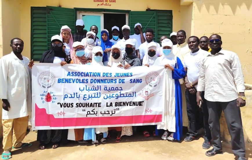 Tchad : à Abéché, l’AJBDS organise une journée de don de sang au CHU-A