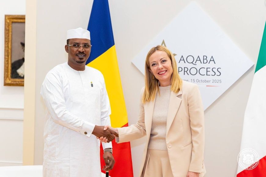 Rome : le Président Mahamat Idriss Déby et Giorgia Meloni renforcent la coopération bilatérale