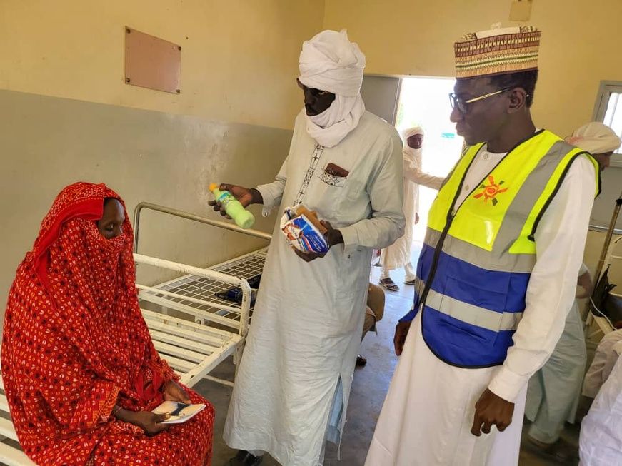 Tchad - Rig-Rig : L'association des jeunes diplômés sans emploi fait un don à l'hôpital