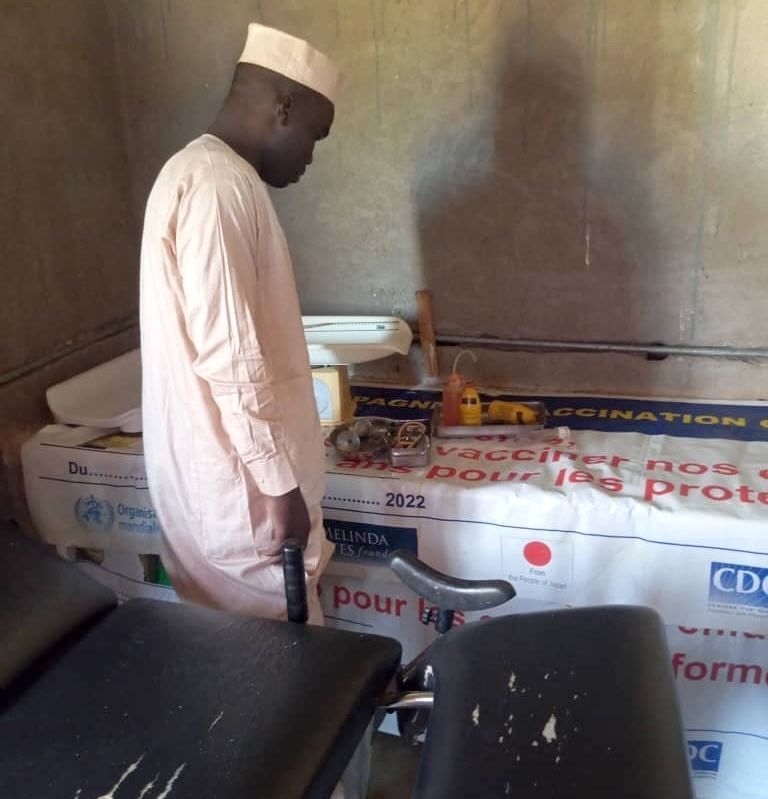 Tchad : au Guéra, le sous-préfet de Delep constate l'état préoccupant du centre de santé