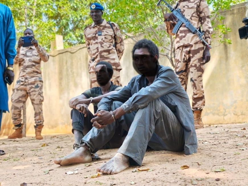 Tchad : Deux présumés malfrats présentés à la presse locale de Pala