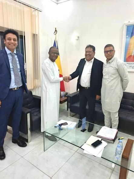 Tchad : Le Ministre d'État reçoit une délégation d’investisseurs du groupe ARISE et de Rolling LCC