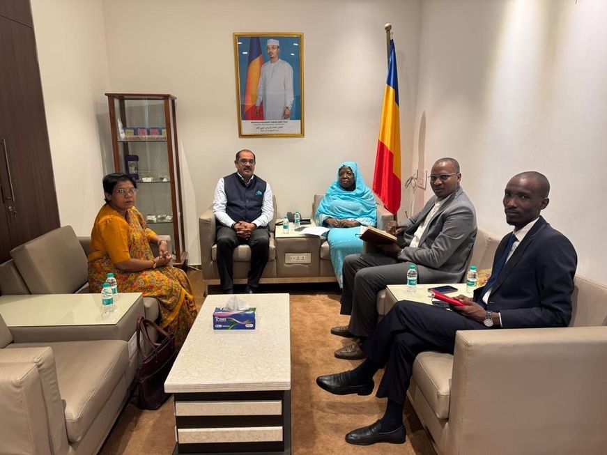 Tchad : une délégation du MSME Business Forum India reçue dans le cadre du financement de « Tchad Connexion 2030 »
