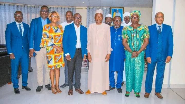 Tchad : Le gouverneur du District 9150 du Rotary International reçu par le Médiateur de la République pour le renforcement de la paix au Tchad