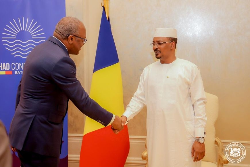 Tchad-PND : le patron du groupe ORABANK reçu par le chef de l’Etat