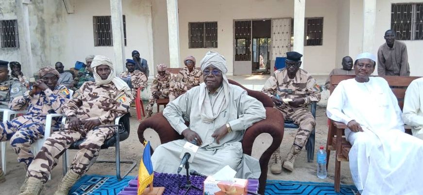 Tchad : le délégué général du gouvernement de la Tandjilé à la sous-préfecture de Ndam