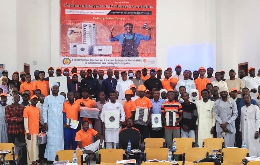 Tchad : L’INSTA forme des jeunes sur l’installation des équipements photovoltaïques