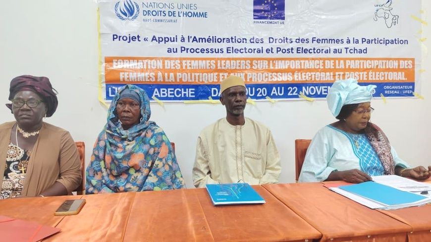 Tchad : à Abéché, un atelier pour renforcer la participation politique des femmes dans le Ouaddaï