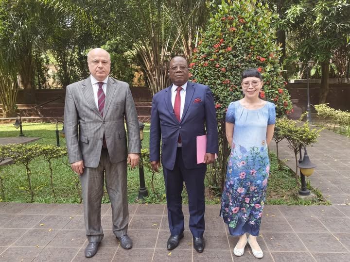 RCA : L'Ambassadeur de Russie s'entretient avec le Directeur de Cabinet du MAE Centrafricain