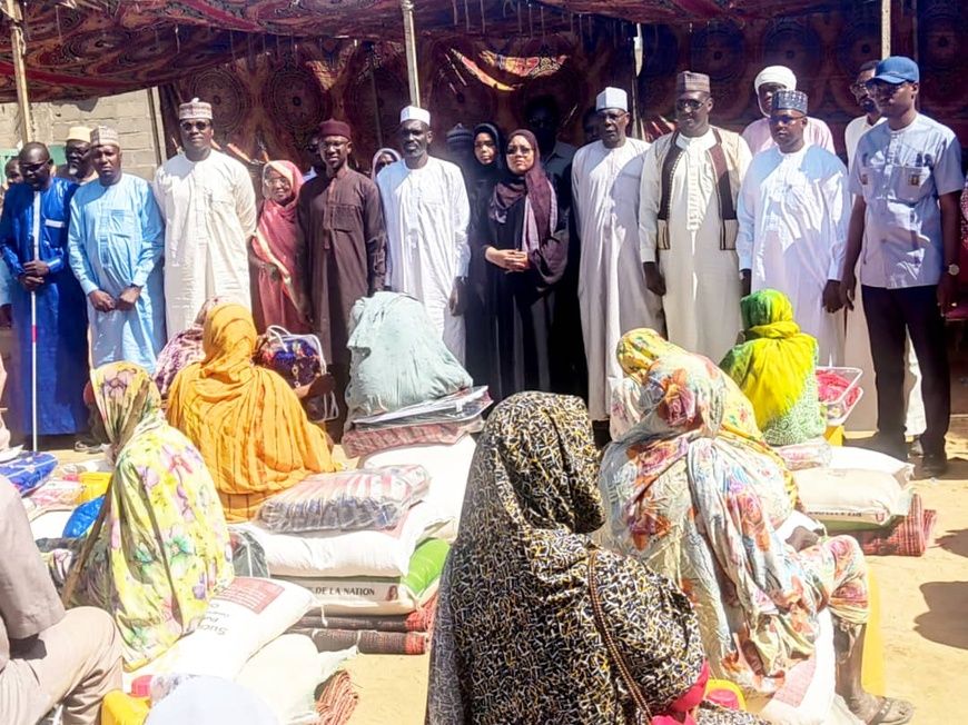 N’Djamena : 100 déficients visuels bénéficient d’un geste fort de solidarité de l’État