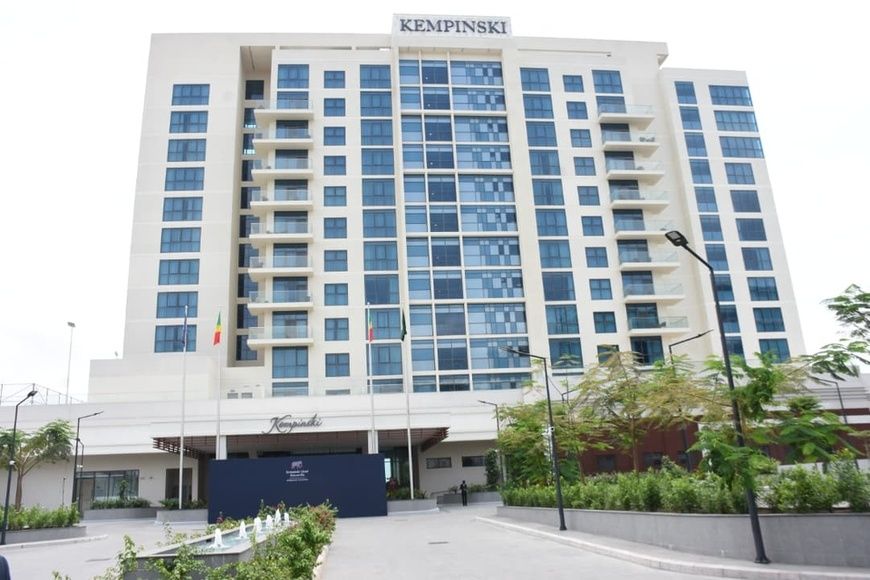 Une vue de Kempinski Hôtel Brazzaville