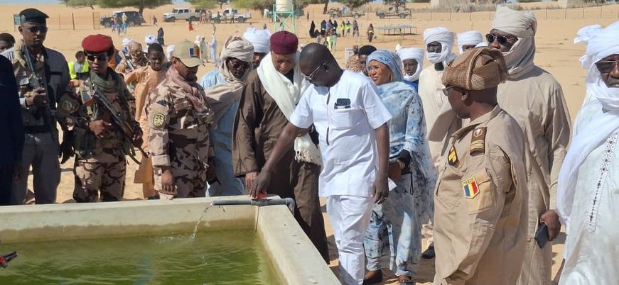 Tchad : visite des autorités provinciales du site de reboisement de Barra