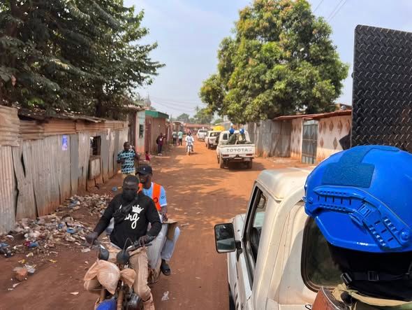 RCA - Bangui : Les forces conjointes verrouillent la sécurité du processus électoral dans le 3e arrondissement