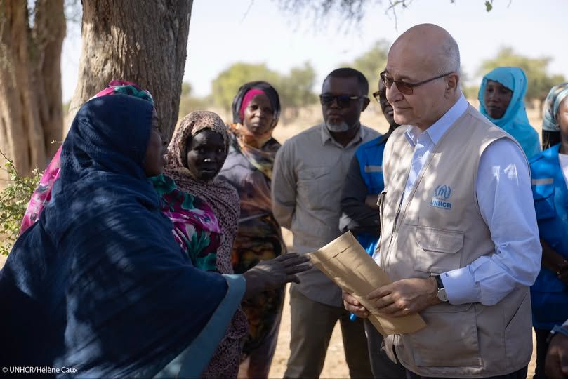 Crise des réfugiés au Tchad : Le cri d'alarme du Haut-Commissaire Barham Ahmed Salih depuis la frontière d'Adré