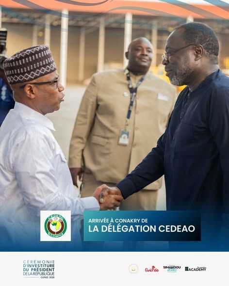 Investiture en Guinée : La CEDEAO présente à Conakry pour l'installation du Président Mamadi Doumbouya