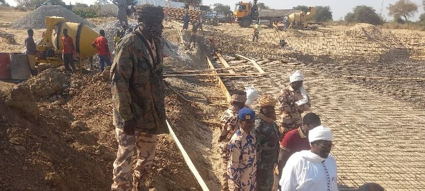 ​Infrastructures routières au Tchad : 35 % des travaux déjà réalisés à Khachkhacha