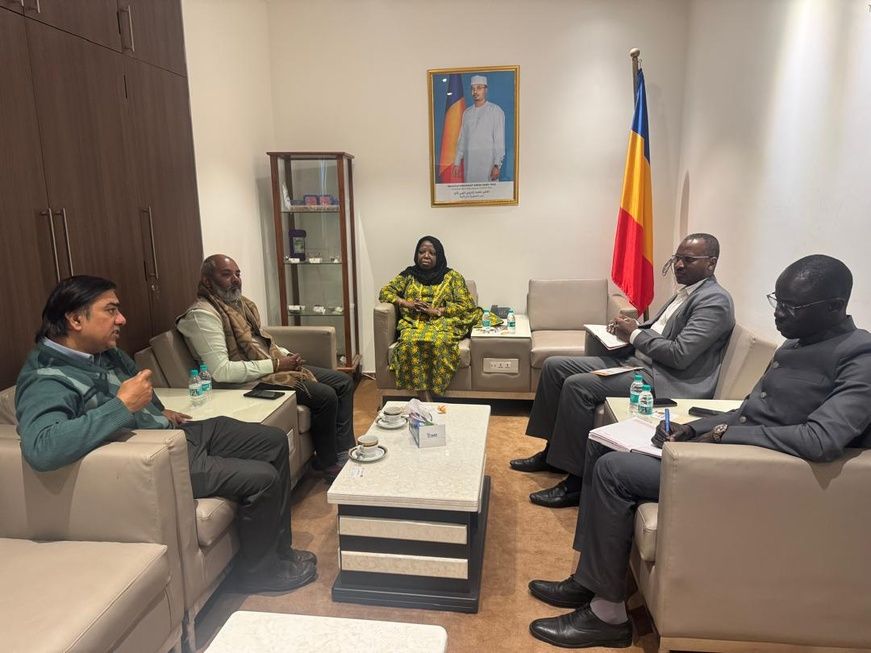 Coopération sanitaire : l’ambassade du Tchad en Inde échange avec Yashoda Hospitals