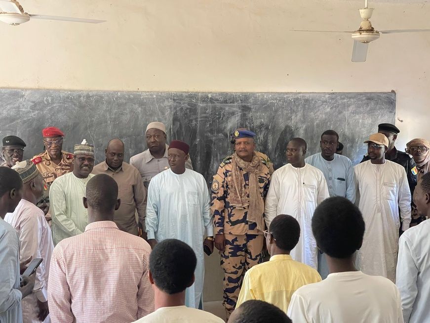 Tchad : 1 538 candidats au lancement du concours d’entrée à l’École nationale de police à Mongo