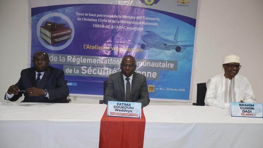 N’Djamena accueille un atelier régional sur la réglementation communautaire de la sécurité aérienne