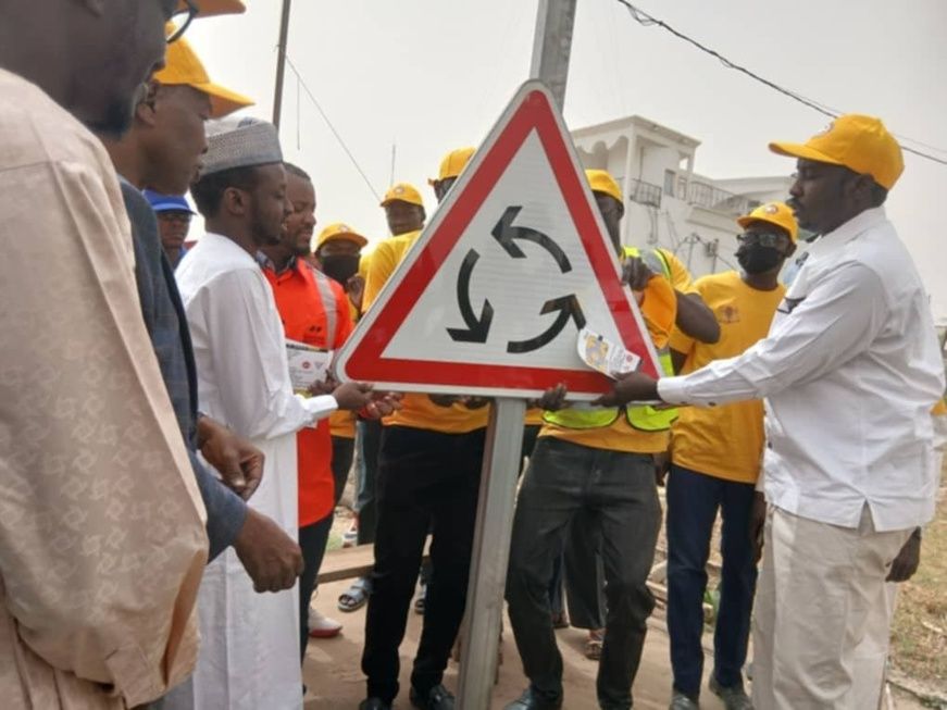 Tchad : sécurité routière, focus sur le carrefour à sens giratoire