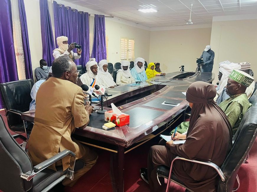 Tchad : au Kanem, le délégué général du gouvernement rencontre les différentes corporations