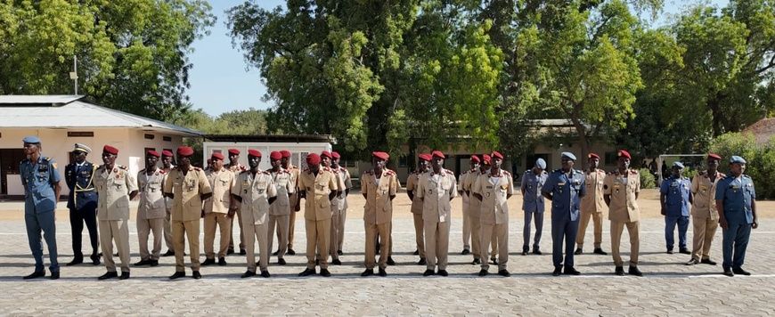 Tchad : fin de stage pour deux promotions d’officiers au Groupement des Écoles Militaires Interarmées