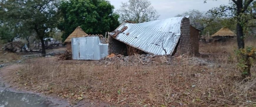 Tchad : un vent violent emporte la toiture du centre de santé de Bendanan à Koumogo