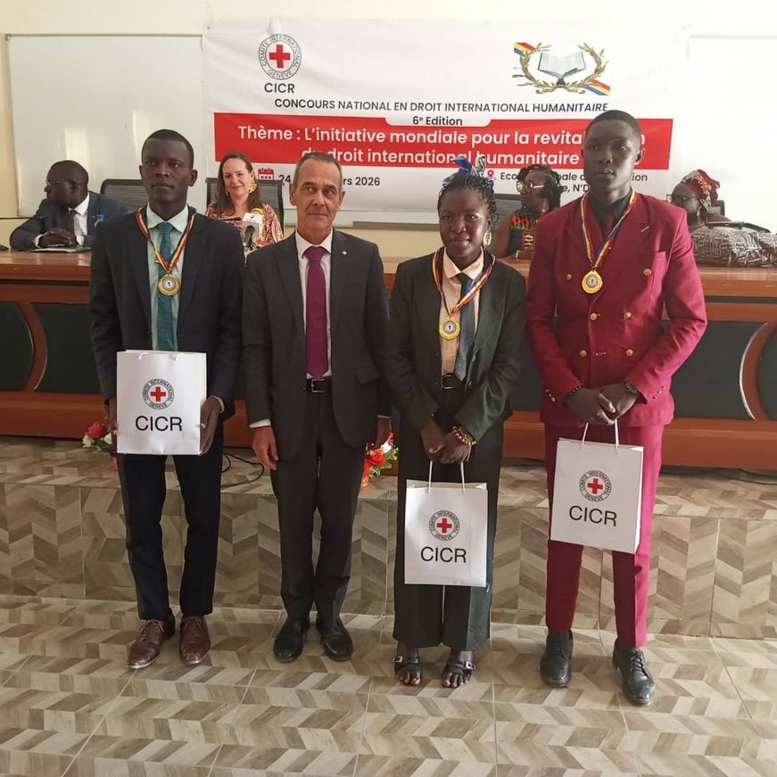 Tchad : le CICR clôture son concours national en droit international humanitaire