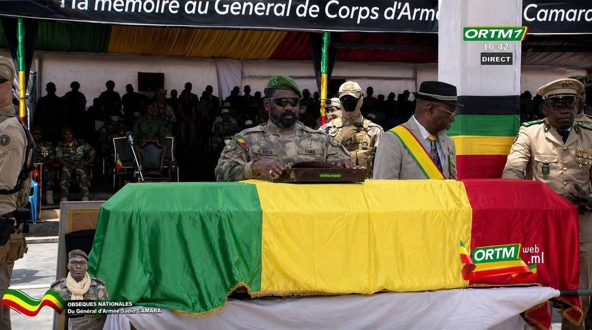 Hommage au général Sadio Camara, ministre de la Défense malien assassiné