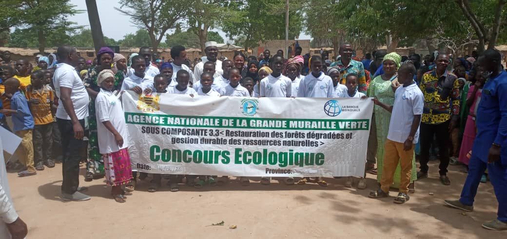 L'Agence de la Grande Muraille Verte éduque les jeunes de Sarh à l'écologie