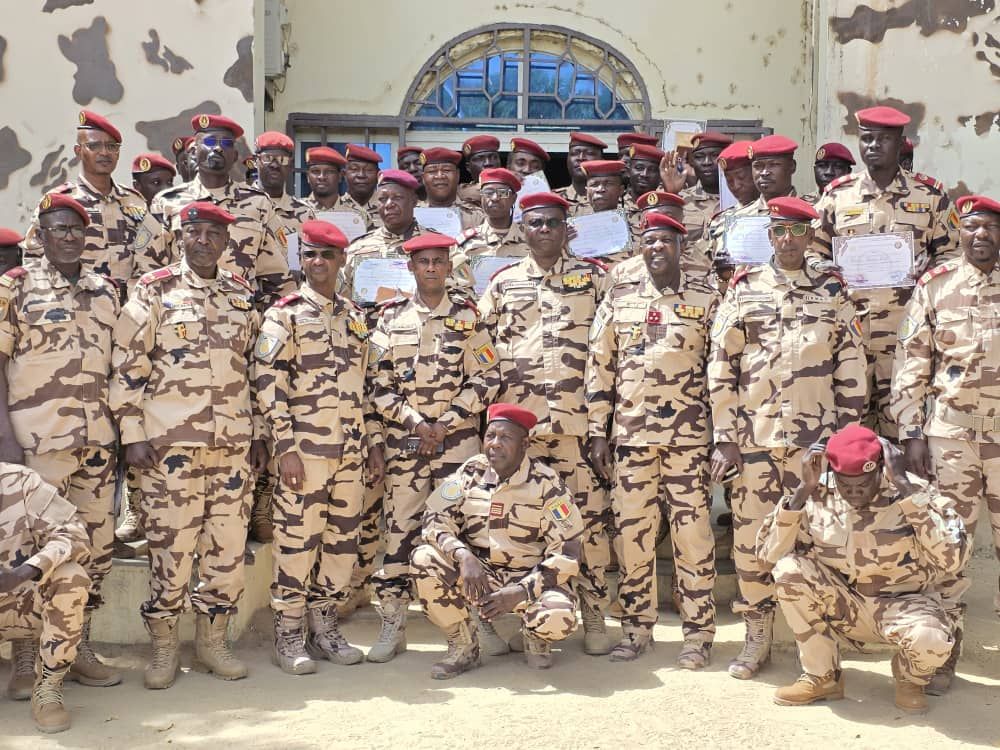 Tchad : formation militaire renforcée par l'art oratoire et la gestion des conflits