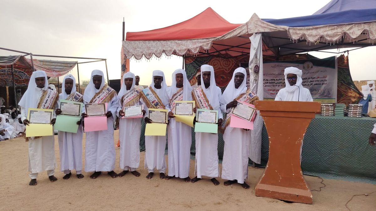 Tchad : à Abéché, huit diplômés du centre Daranaïm honorés pour leur mémorisation du Coran