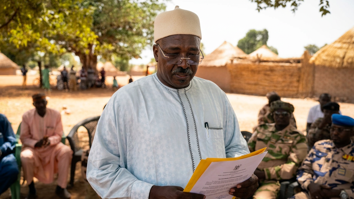 Tchad : installation du nouveau sous-préfet de Dogou dans la Tandjilé-Ouest