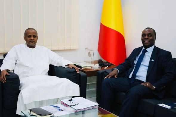 Tchad : le ministre des Finances reçoit le coordonnateur résident du Système des Nations Unies