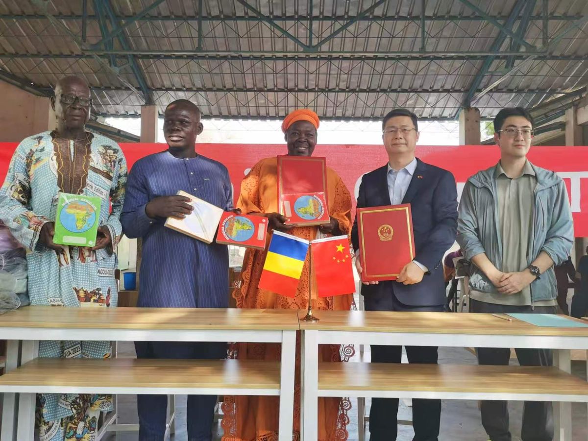 Bongor : l'Ambassade de Chine renforce l'amitié avec le Tchad par un don scolaire