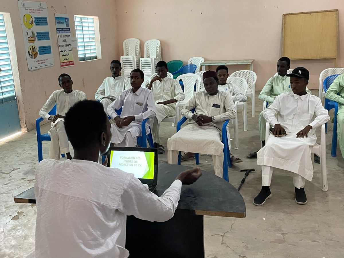 Tchad : à Moussouro, la formation en rédaction de CV comme tremplin pour l'avenir des jeunes