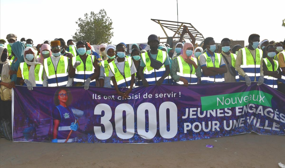 N'Djamena : 3 000 jeunes bénévoles mobilisés pour renforcer la résilience urbaine