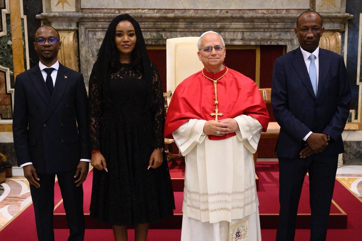 L'ambassadrice Amina Priscille Longoh officiellement accréditée auprès du Saint-Siège