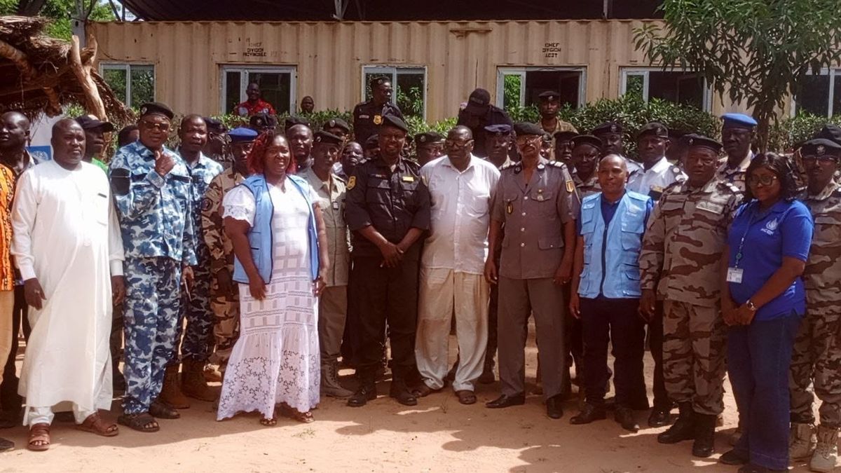 Tchad : au Mandoul, le HCDH et le PNUD renforcent les capacités des FDS dans la prévention et la protection des droits humains