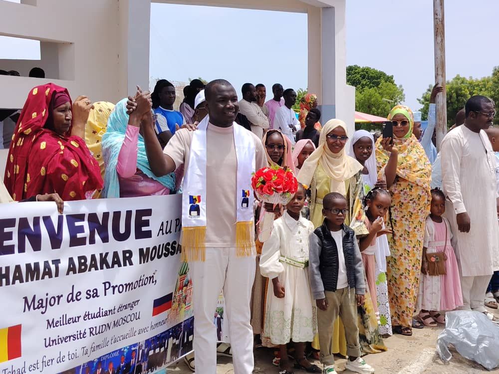 Mahamat Abakar Moussa : un parcours d'excellence en Russie salué au Tchad