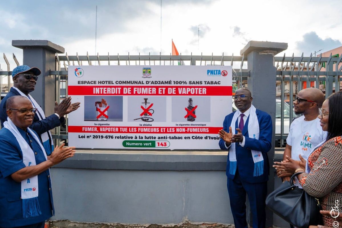 Côte d'Ivoire : réduction spectaculaire du tabagisme grâce à des réformes audacieuses