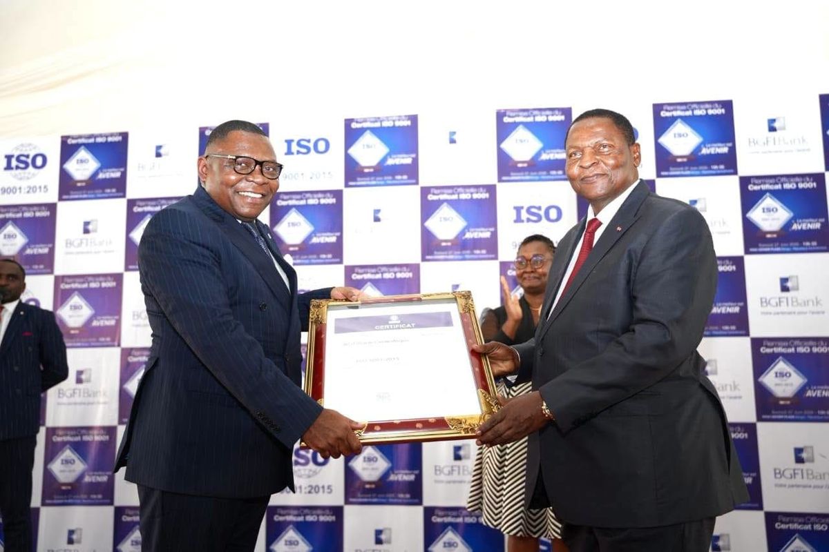 BGFIBank Centrafrique : certification ISO 9001, un pas vers l'excellence