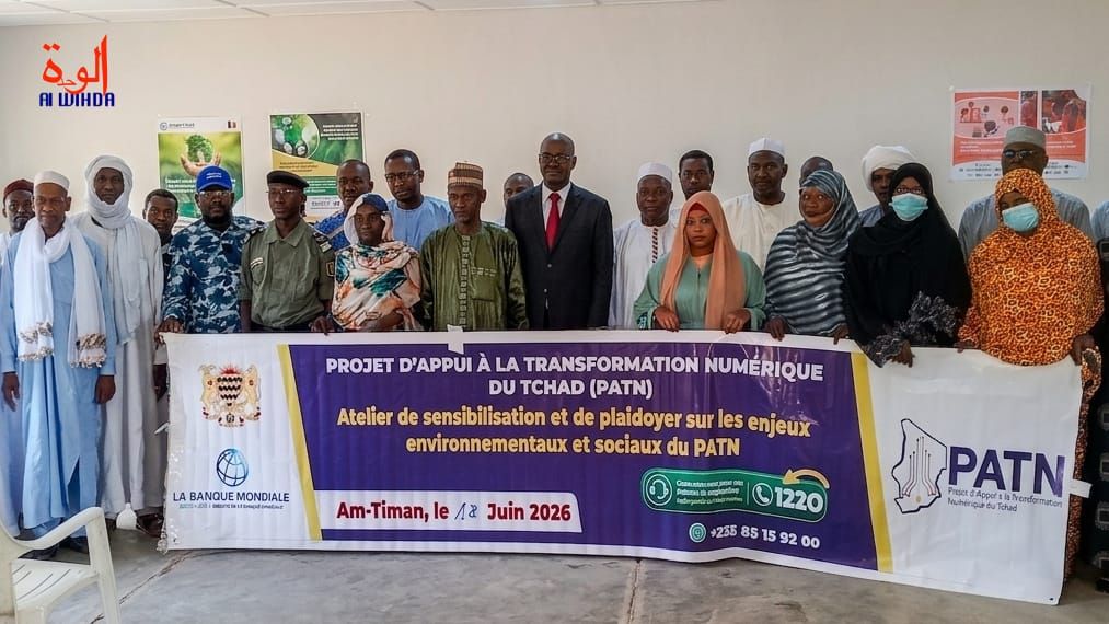 Tchad : à Am-Timan, le projet PATN met l'environnement au cœur de la transformation numérique