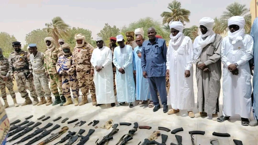 Tchad : des armes saisies par les forces de sécurité au Borkou