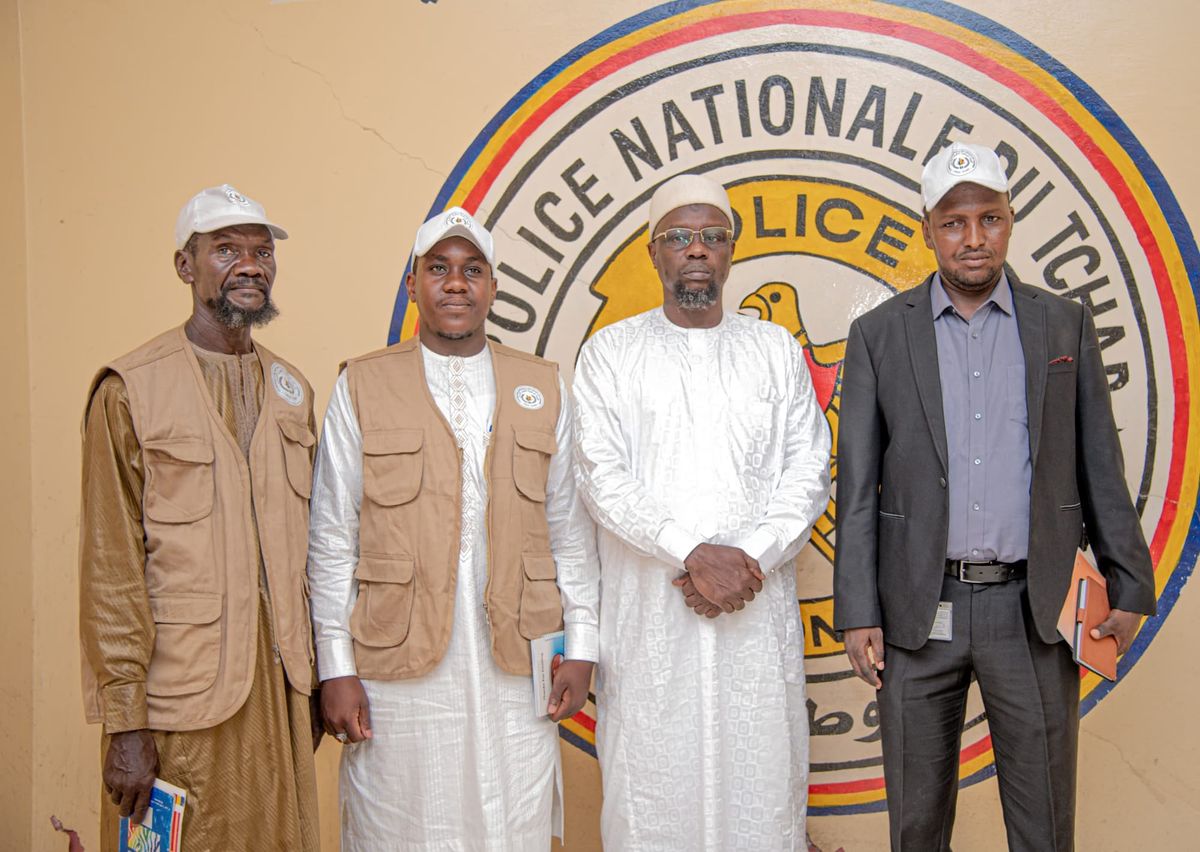 Tchad : l’antenne provinciale de la CNDH reçue en audience par le DG de la police